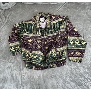 Vintage Women XL East West Silks SilkJacket  Art To Wear